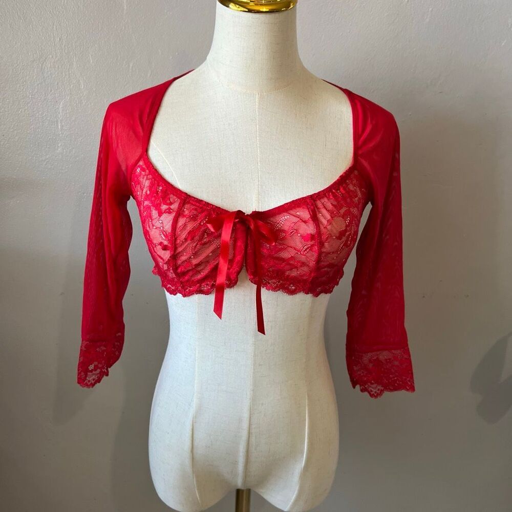 Frederick's of Hollywood, specifically a 90s to early 2000s (Y2K) era lingerie-i